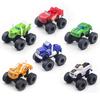 6Pcs Blaze Monster Racing Car Diecast Plaything Set Russia Miracle Crusher Truck Vehicle Transformation Toys For Kids Best Gifts