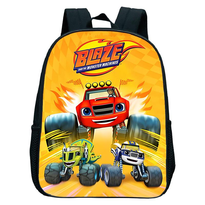 Blaze and the Monster Machines Backpack for Preschool Boys Girls Waterproof Children School Bags Kids Kindergarten Rucksack Gift
