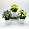 Small Daisy Artificial Potted Plant - Indoor Decorative Bonsai for Living Room or Desktop