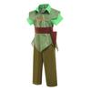 Kids' Peter Pan-Inspired Green Elf Costume for School Performances