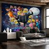 Despicable Minions Wall Tapestry Aesthetic Wall Hanging Printed Fabric Blanket Decorative Tapestries For Bedroom Living Room Home Decor