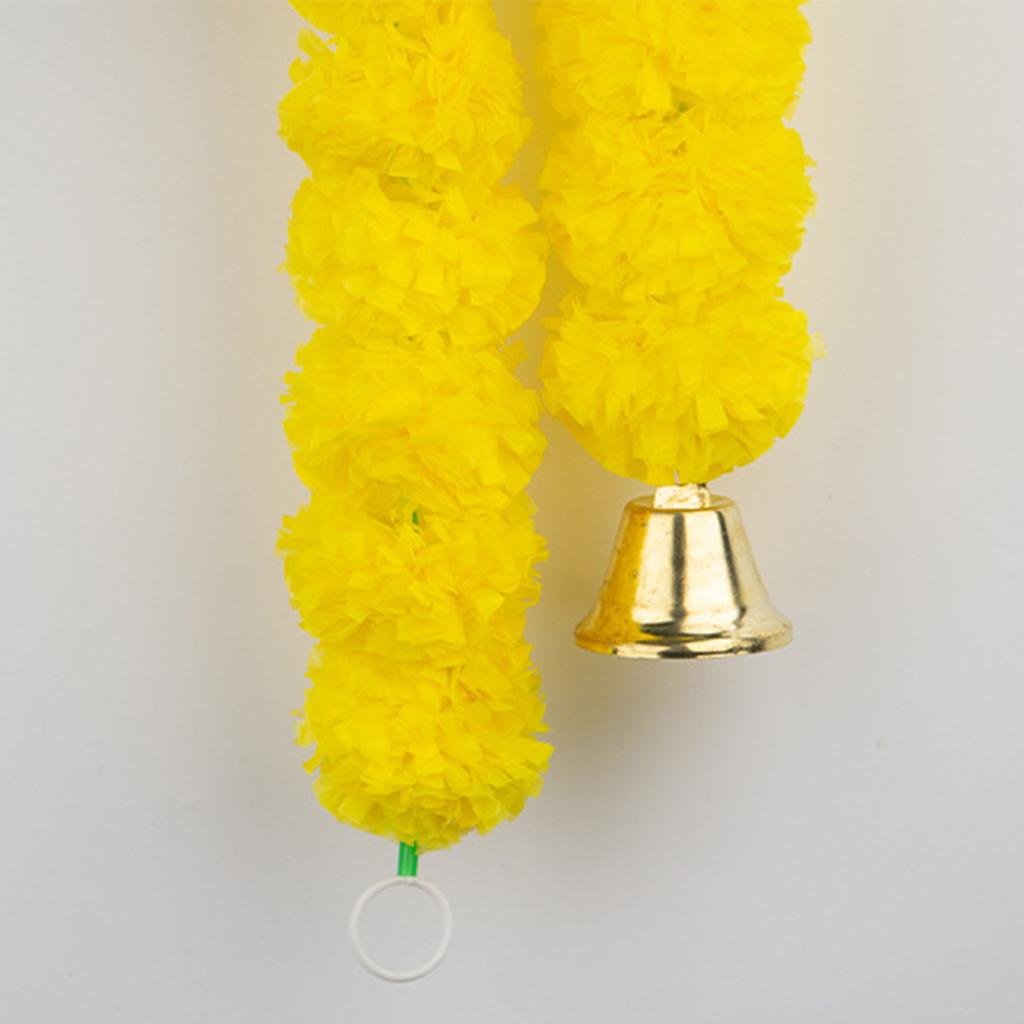 Bell, Longevity Chrysanthemum Strip, Indian Wedding Lantern Festival Supplies, Mexican Undead Festival Decorations
