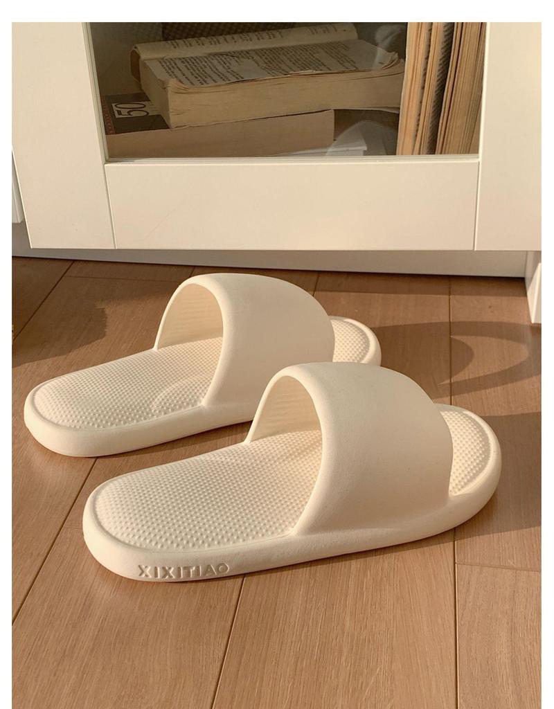 Weiche & Haftende Damen-Outdoor-Slipper: Einfarbige, lässige Sommersandalen mit einzigartigem Tragegefühl und rutschfester Sohle.