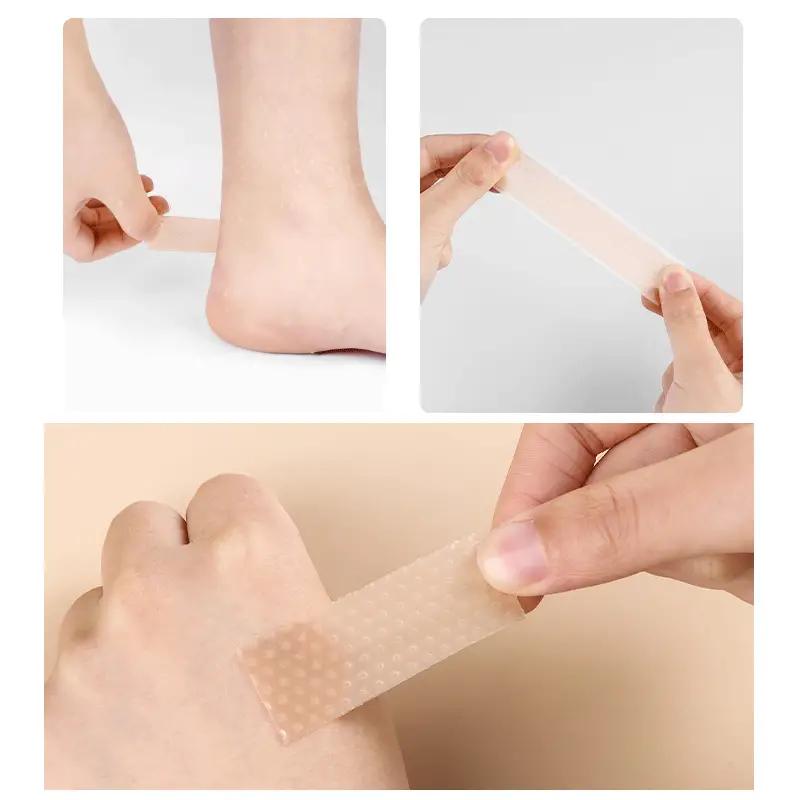 1/2/3Roll 5m/1m Gel Heel Protector Foot Patches Adhesive Blister Pads Heel Liner Shoes Stickers Relief Plaster Foot Care Cushion Grip