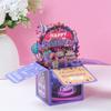 Pop-Up Birthday Greeting Card Happy Birthday Party Decorations for Home Greeting Card Gender Reveal Baby Shower Party Supplies
