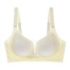 Spring Summer Breathable Seamless Wireless Bra, Lightweight Fit Anti-Sag Side Support Back Closure Women's Bra