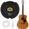 Guitar Humidifier Acoustic Soundhole Cover with Hygrometer Folk Guitar Humidifier Guitar Sound Hole Cover Guitar Accessories