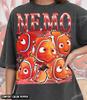 Nemo Shirt, 90s Vintage Retro Bootleg Little Clownfish T-Shirt, Lucky Fin Graphic Tee, Ocean Adventure Fan Apparel, #saf