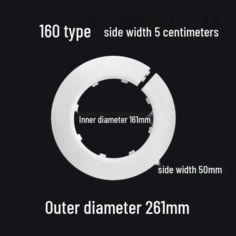 Decorative Pipe Cover Ring for Air Conditioning and Heating Valves