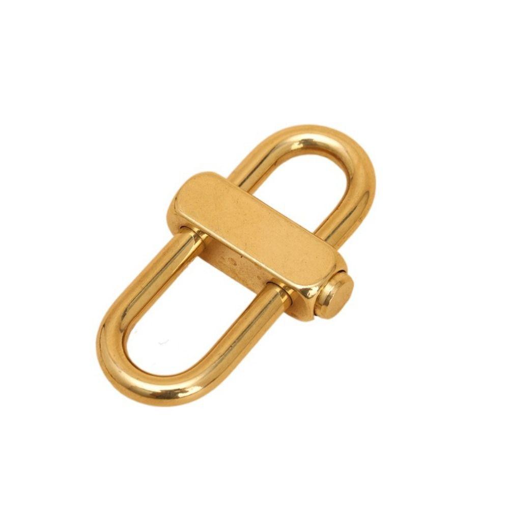 Accessori per Borse Antiosssidazione Fibbia a Serratura Luban Antiruggine Apertura Rapida Accorciatore di Lunghezza Fibbia a Catena Metallica