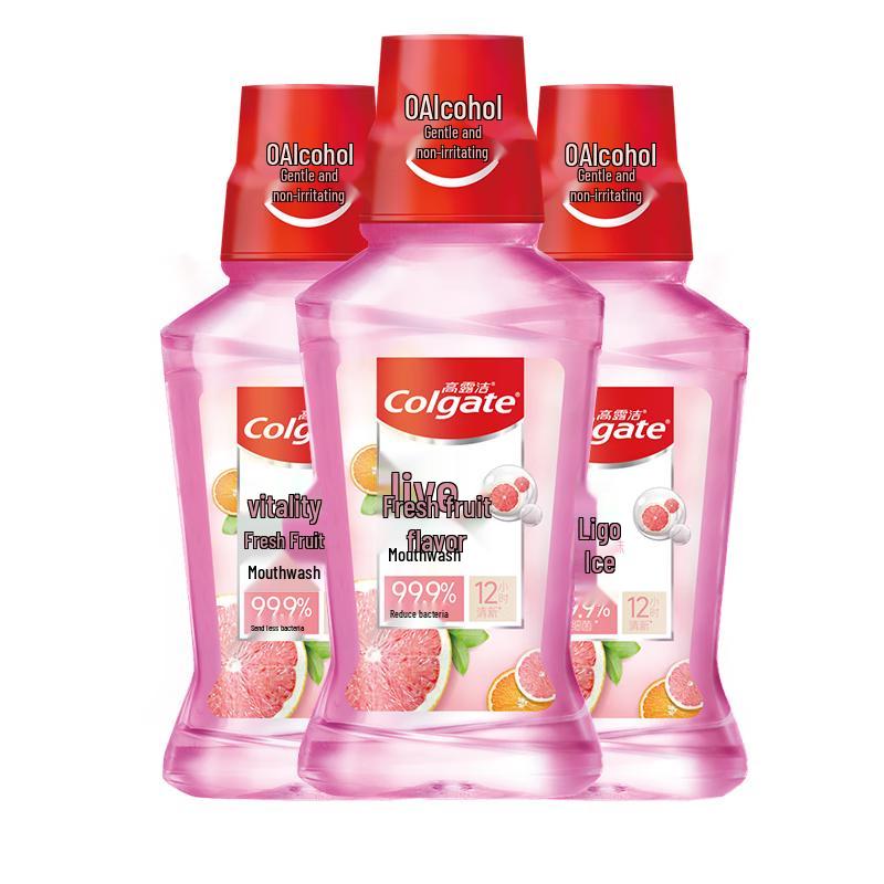 

Colgate Vitality Fresh Fruit Mouthwash Value Set