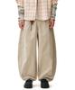 DECET Barrel Wide Leg Pants Dcpt071Beige