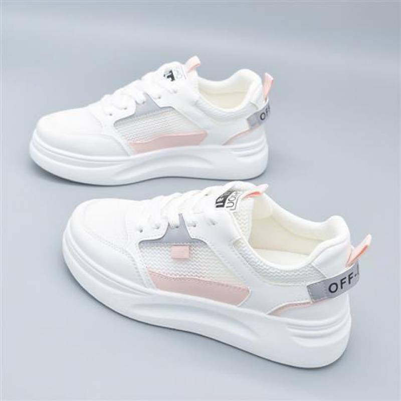 Little white shoes women's shoes 2025 new spring and autumn white shoes versatile popular shoes casual single shoes board shoes summer thin
