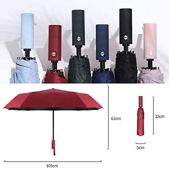 ARCADE Folding Automatic Rain Sun Large One Navy (ARCADE) Umbrella, Lightweight, Men's & Women's, Open/Close, Umbrella, Umbrella, One-Touch Opening,
