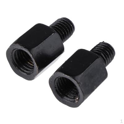2 X LH 10mm Rh 8mm Adaptör Vidası Ters Motosiklet