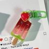 Přívěsek na tašku Lehký Přenosný Pryskyřice Zmrzlinový lízánek Přívěsek Věšák na tašku Vysoká simulace Více příchutí Letní styl Zmrzlinový klíčenka