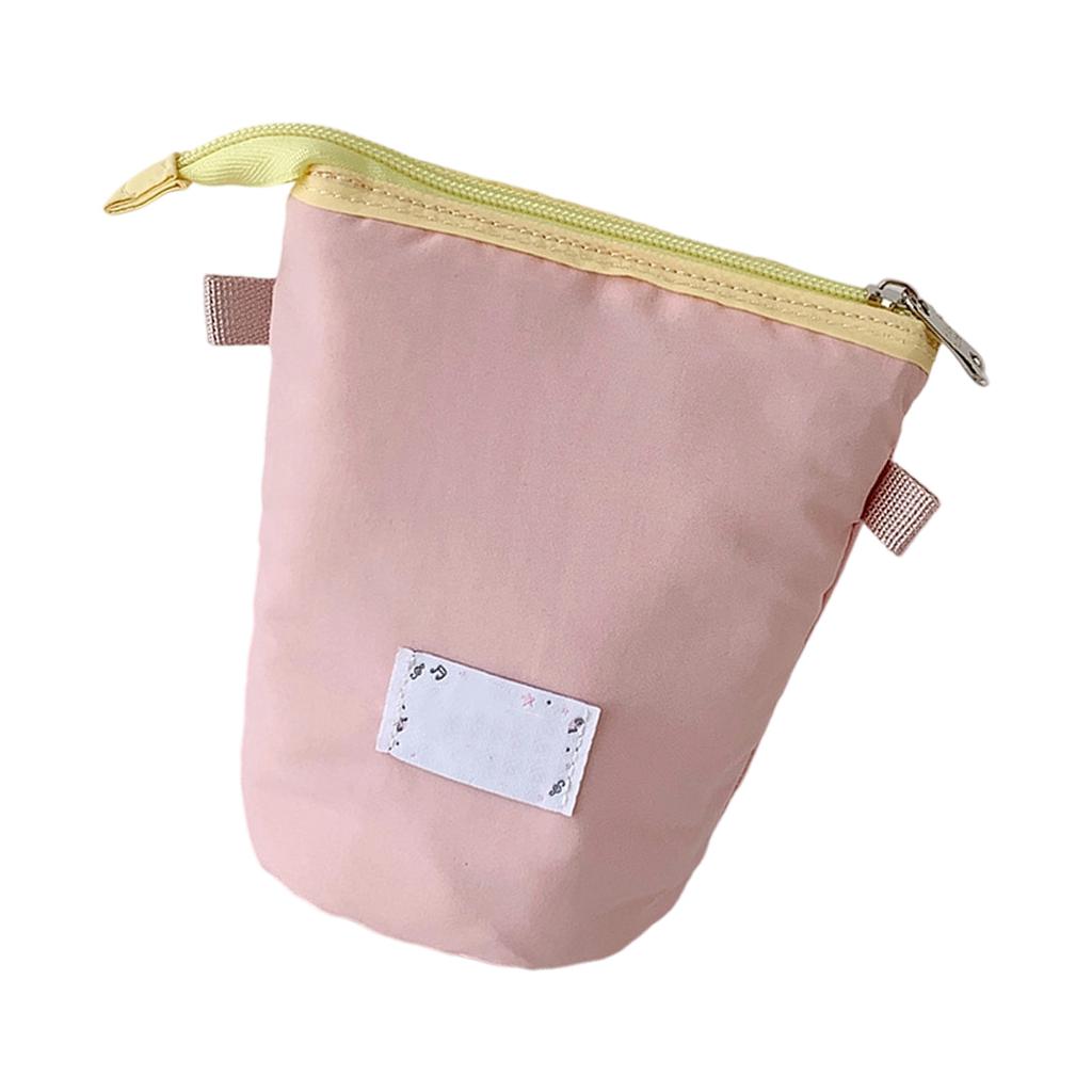 User Friendly Cloth Pen Pouches With Spacious Interior Dot Pattern Lightweight Student Essential For Classroom