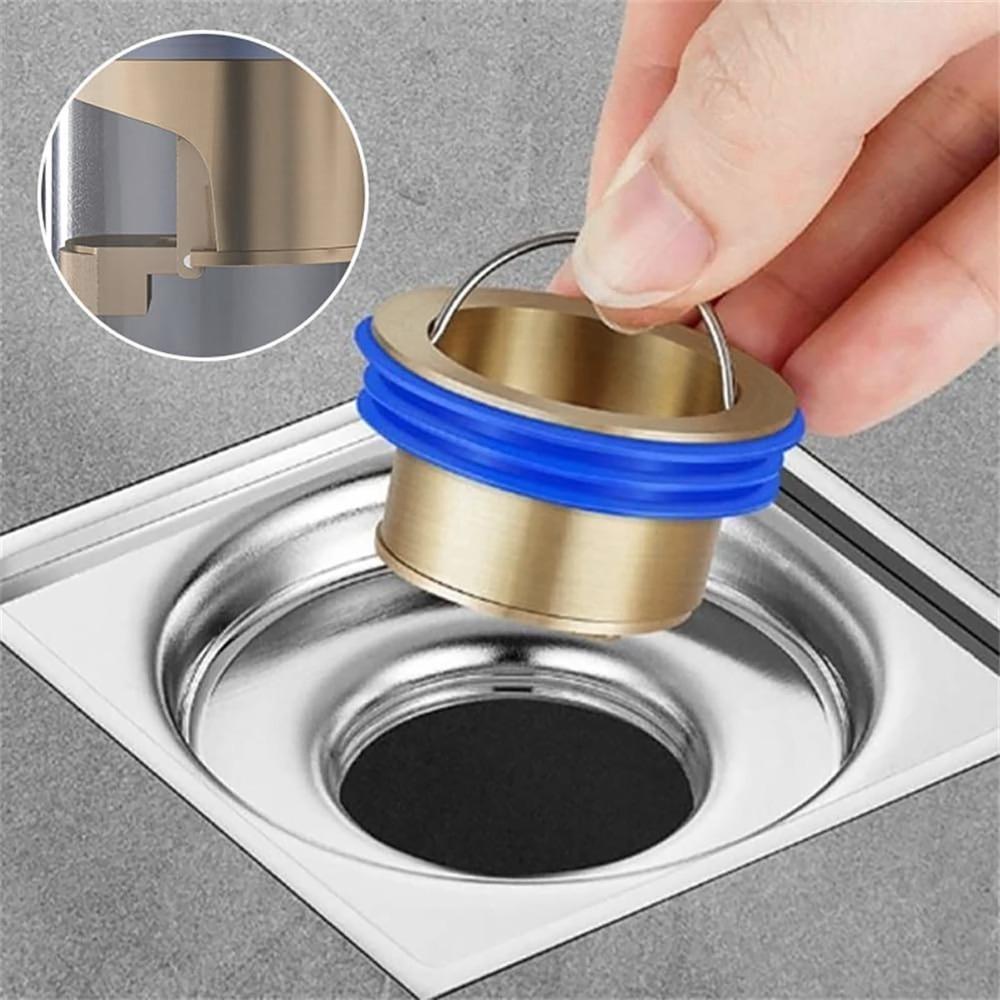 2 Pack Rapid Drainage Floor Drain Sewer Core Drain Stopper Deodorizing Core Kitchen