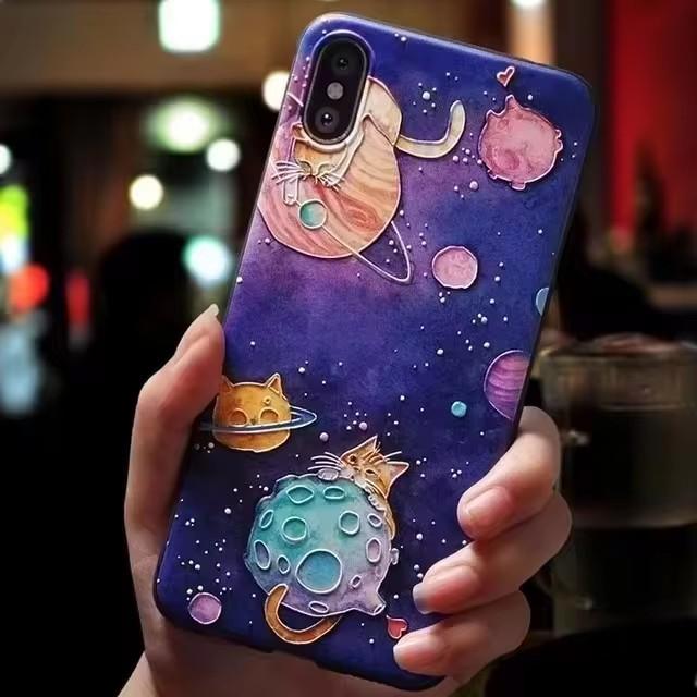 For Google Pixel 3 / Pixel 4 / Pixel 5 Case 3D Flower Relief Silicone Emboss Back Covers for Google Pixel 5 Cases Soft Cartoon