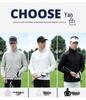 Защитная от солнца куртка PGM Golf: Легкий дождевик с воротником-стойкой для осенне-зимнего гольфа и спорта.