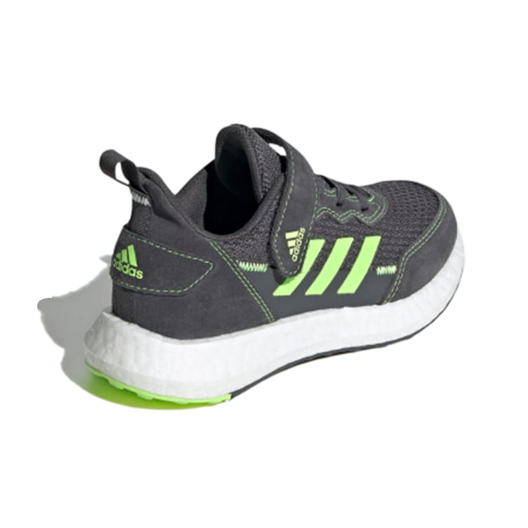 adidas Rapida S&l El K Mesh Breathable Low Top Kids' Running Shoes Gray Green Kids' FV2628