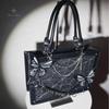 Labyrinth Schmetterling Spinnennetz Buchstabenkette Handtaschen DIY Transparente Ita Tasche Y2K Lolita Gothic Tragetasche Vintage Mode Umhängetasche
