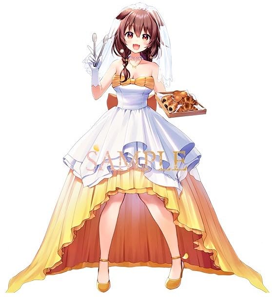 

Korone Inugami Acrylic Stand Wedding Dress Hololive Event Goods