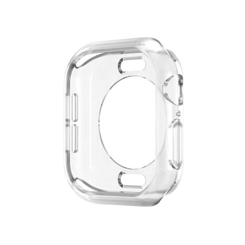 Suitable for apple watchs10 watch soft case iwatch9876 generation SE electroplating hollow protective case