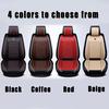 New 1PCS PU Leather Universal Car Seat Waterproof Mat Covers Breathable Luxury Cushion Car Seat Protector Cover Fits