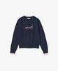 PLAC WOMEN Raglan Plack Pullover Knit Navy