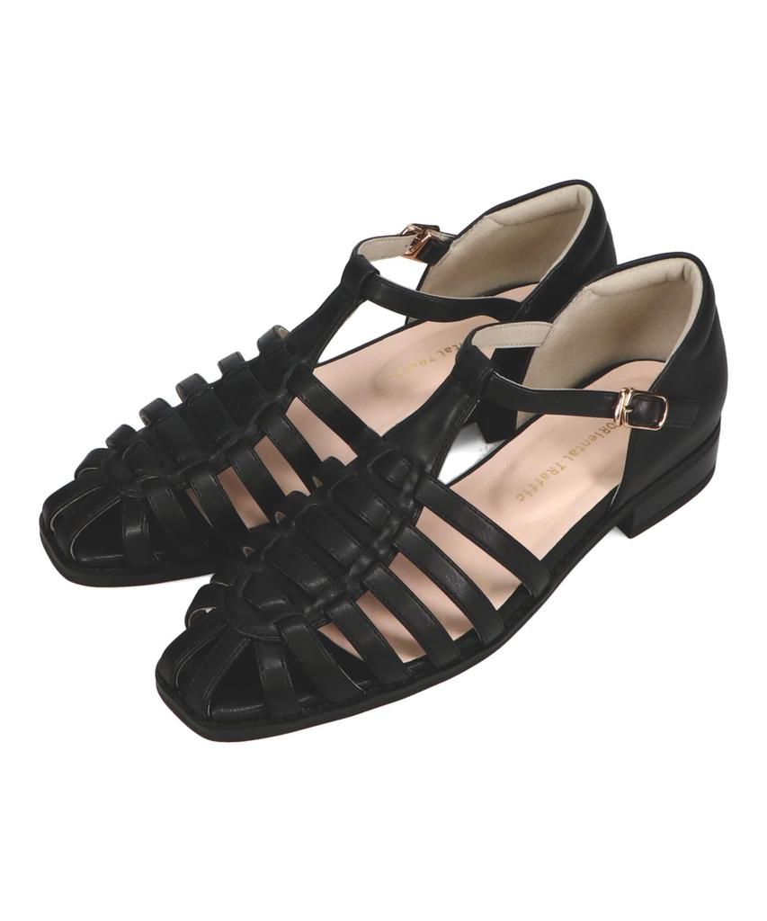 Gurkha Shoes Thick Square Easy to Walk cm E [Oriental Traffic] Sandals, Sole, Smart, Delicate, Elegant, Toe, Basic, in, Classic, Women's, 52114,