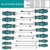 One-Word Industrial Magnetic Phillips & Flathead Screwdriver with Extra-Long Shank & Torx Impact Features