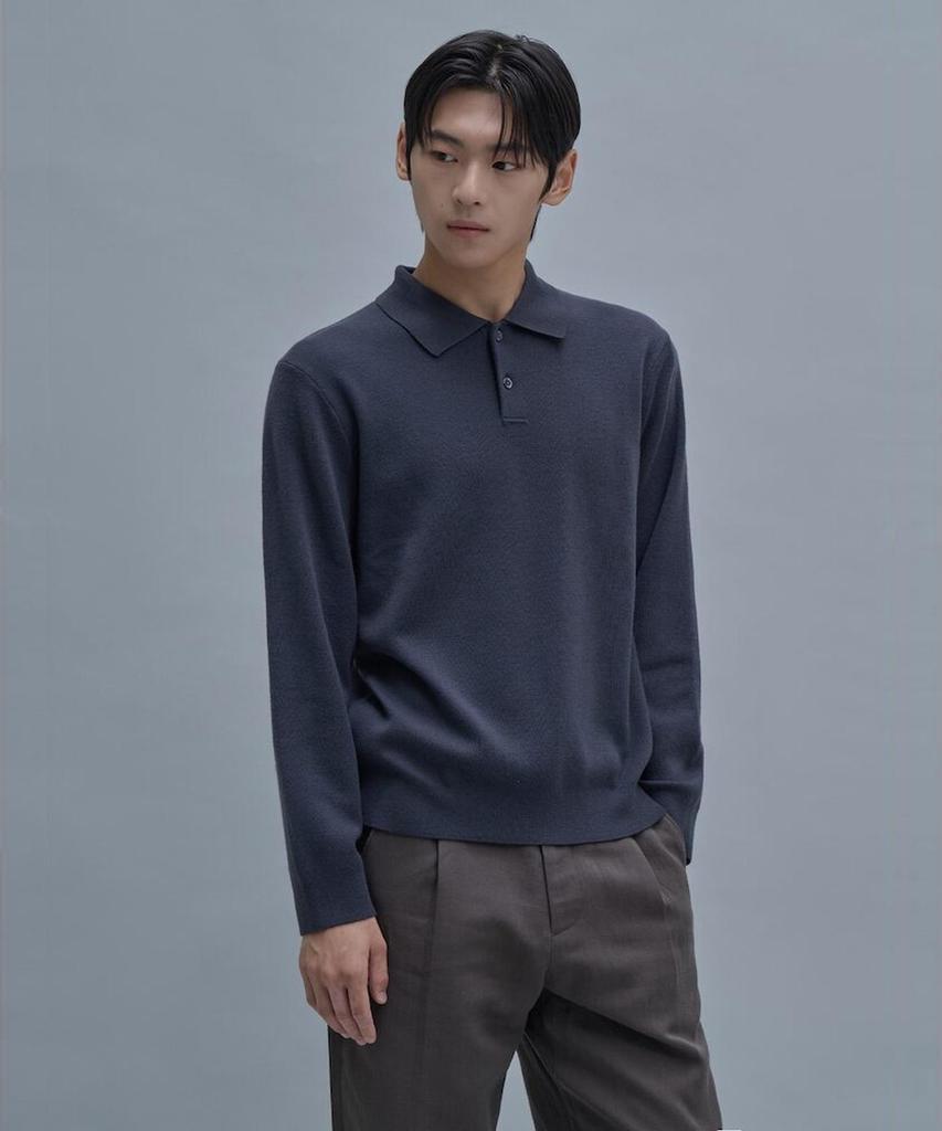 SHIFT.G Polo Neck Sweater Ash
