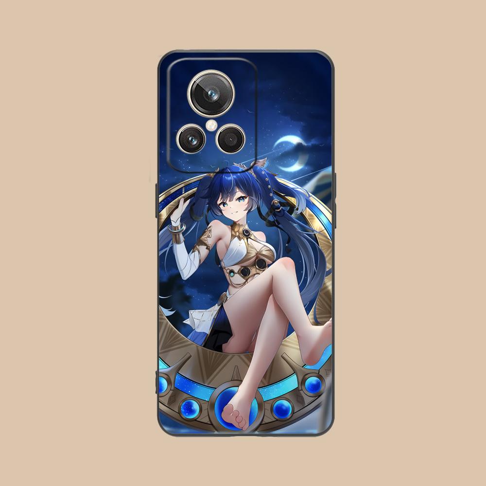 

Wuthering Waves Luno Matte TPU Mobile Phone Case for Realme 15 14 13 12 11 10 9 Pro Plus T i Lite 5G Colorful Printing Cover realme 9i 5G