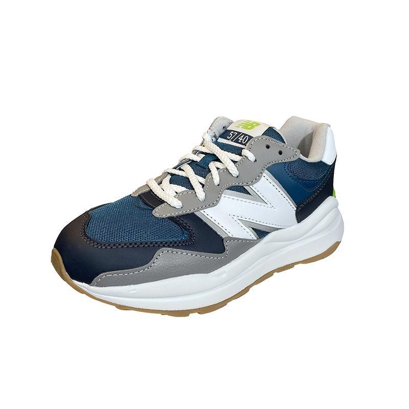New Balance 57/40 Youth Casual Shoes Blue White Grey GC5740PV