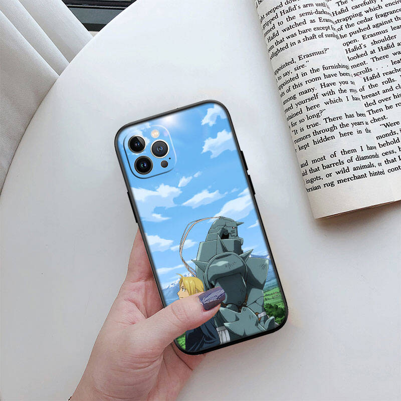 MH62 Fullmetal Alchemist Phone Shell Case for iPhone 7 8 11 12 13 14 15 16 17 16E XS Pro Max XR X SE Air