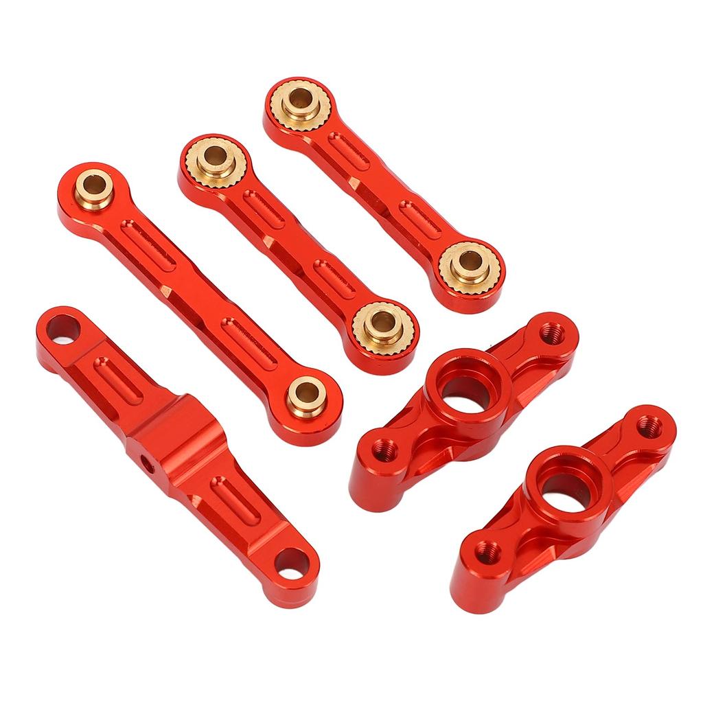 RC Car Steering Tie Rod Alloy Enhanced Performance Steering Assembly Upgrade Parts for  02 RC Car