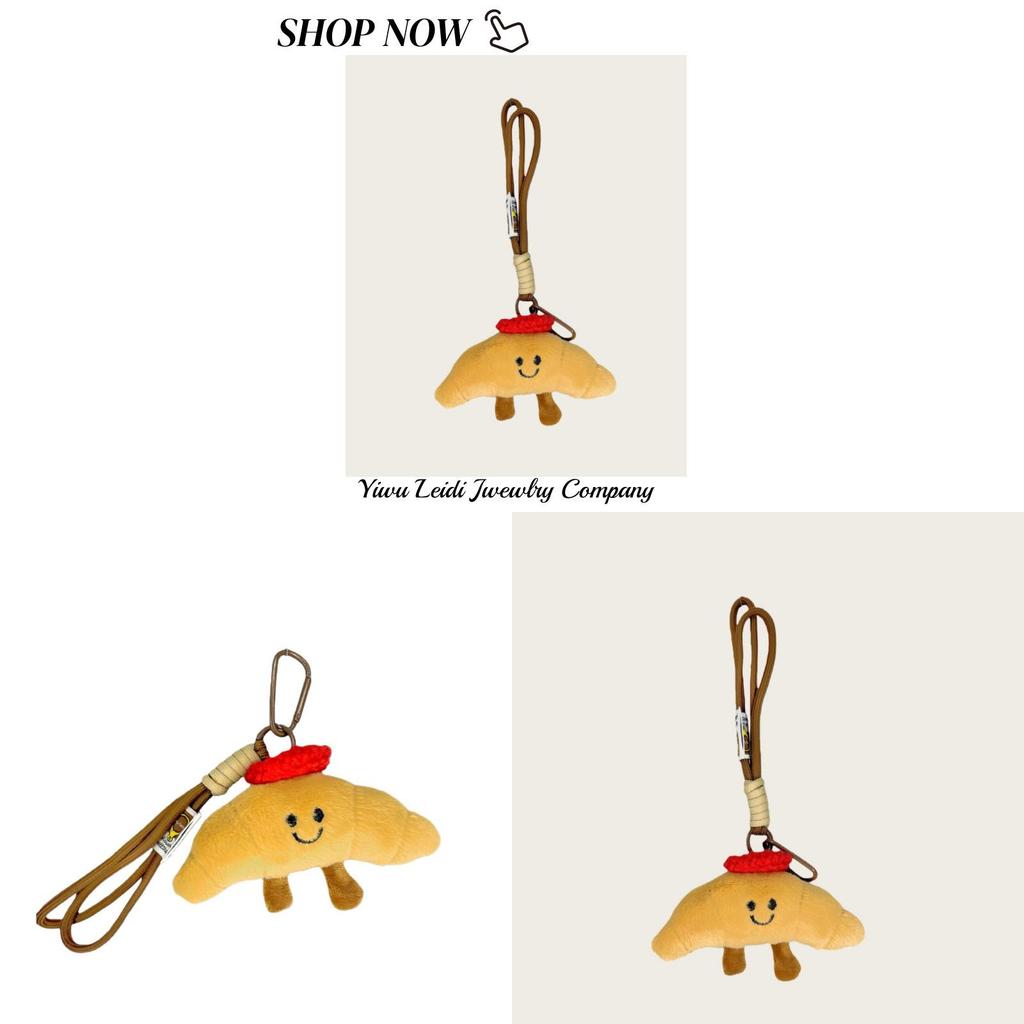 Animal Plush Hat Bag Charm With Cartoon Design For Streetwear Style
