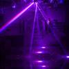 New Arrival Rotating Laser Moving Head Beam Stage Colorful LED Four-arm  Ambient LED Light DMX Control for  DJ Disco Party