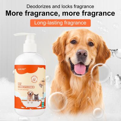 GJYC PET Pet Conditioner Detangles Prevents Tangles Moisturizes Enhances Shine For Sensitive Skin Dogs Cats