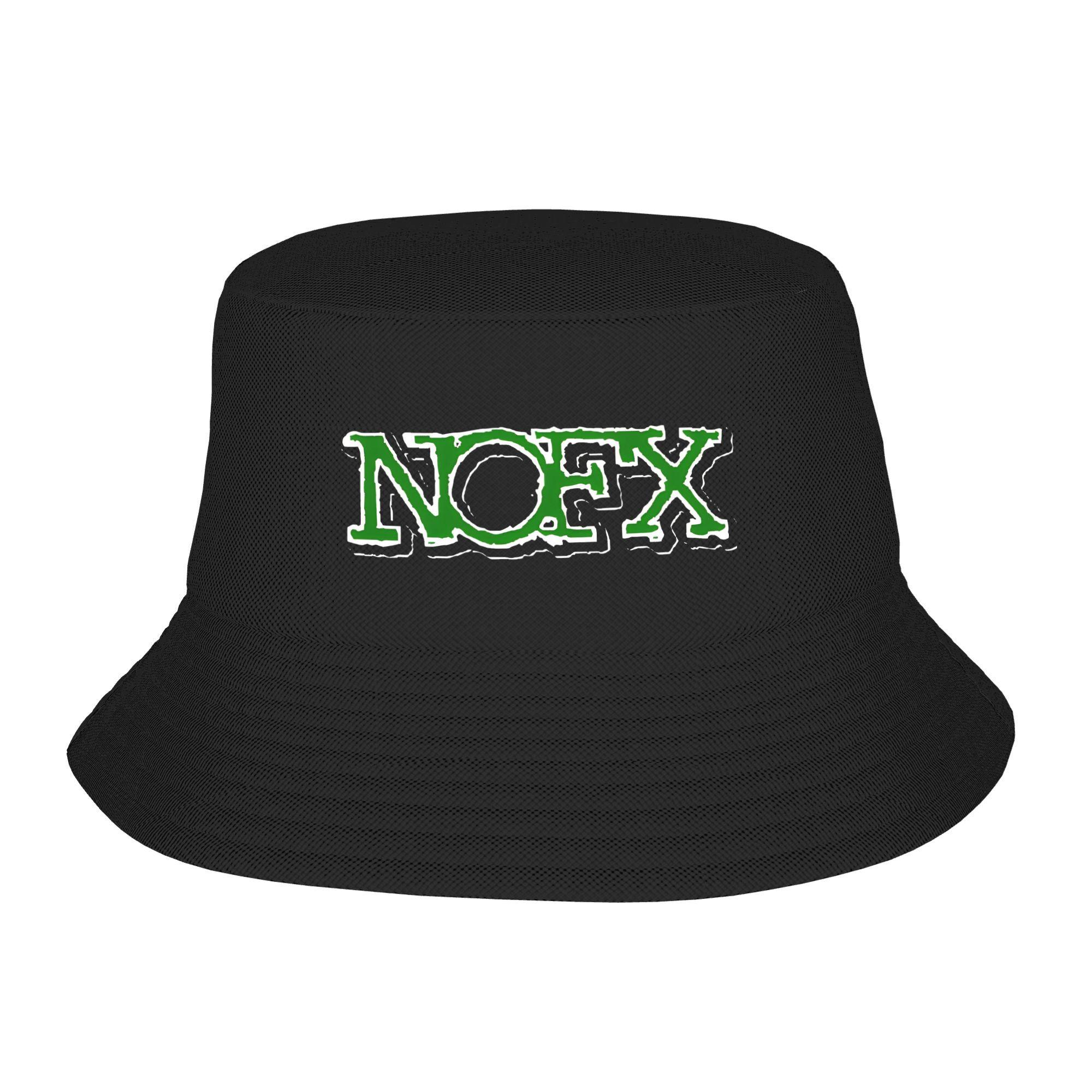 

Noooofx Logo Bucket Hat Spring Casual FisherUnisex Hats For Couple Soft Fold Travel Hiking Caps Outdoor Graphic Sun Hats One Size