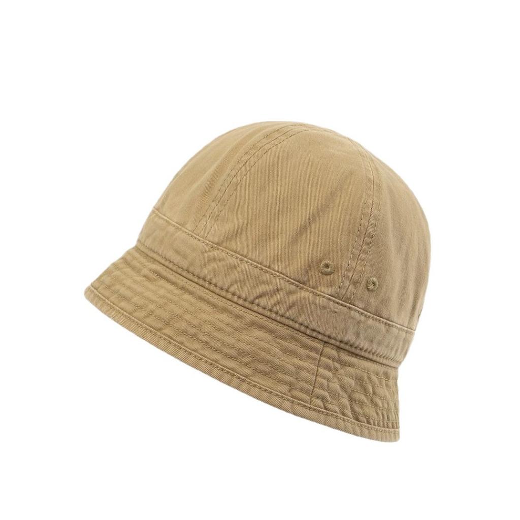 Hat trendy face small bucket hat washed old bell type short brim hat sunscreen basin hat summer bucket hat women