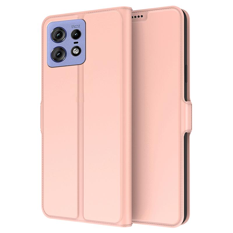 For Motorola Edge 50 Pro 5G Case Card Holder Leather+TPU Stand Phone Cover