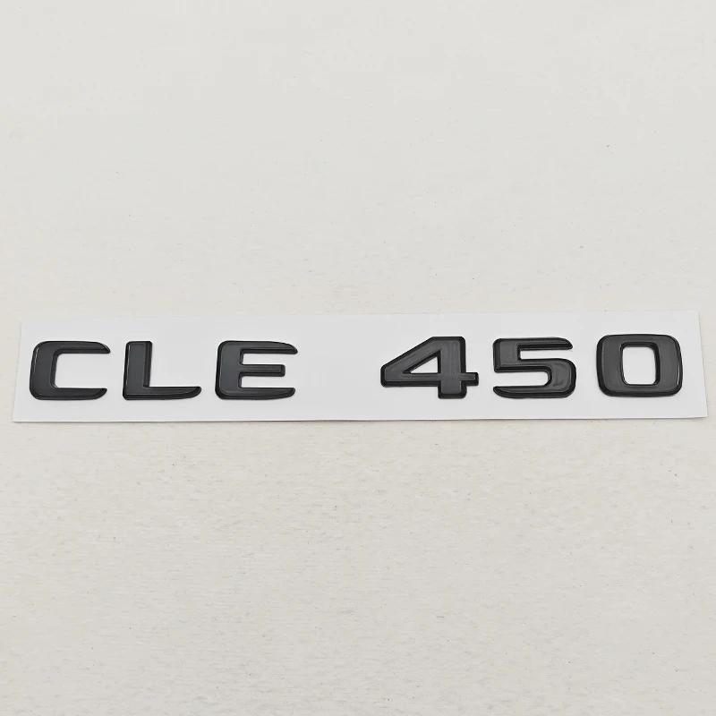 3D ABS Car Letters Logo CLE200 CLE260 CLE300 Badge Rear Trunk Emblem Decals For Mercedes Benz C238 A238 Car Sticker Accessories 4DS