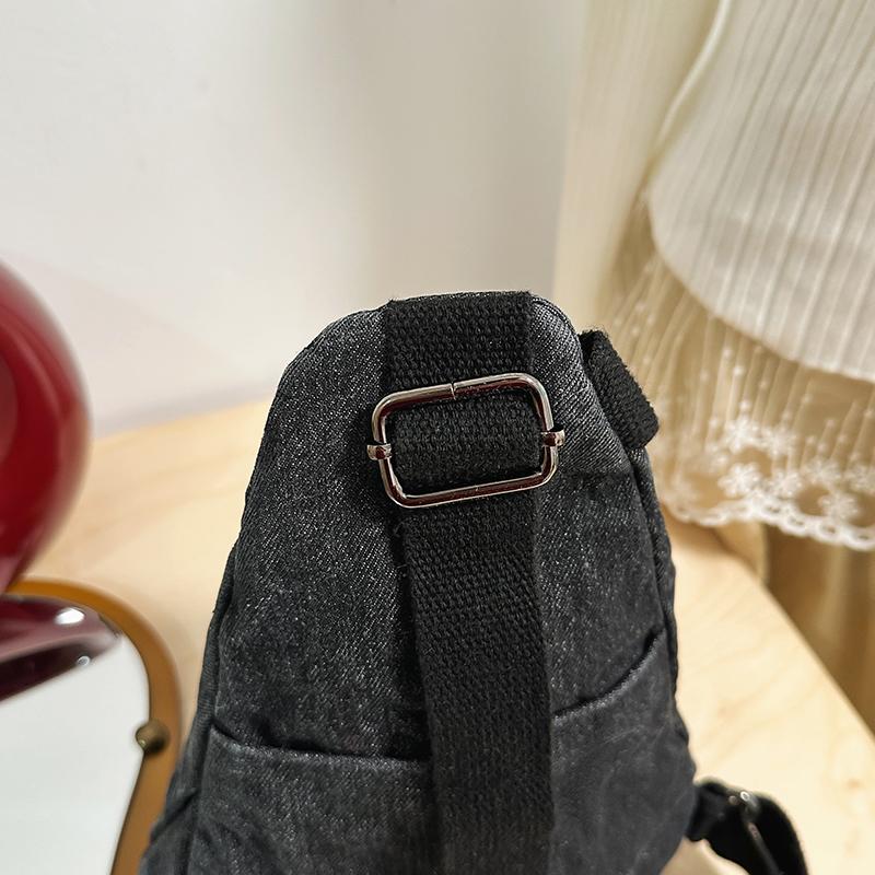 Brusttasche Damen Umhängetasche Leichte Jeans Umhängetasche