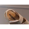 Summer New Boys' Baby Shoes Soft Sole Sandals Girls' Infant Closed-toe Beach Shoes Velcro Walking Shoes