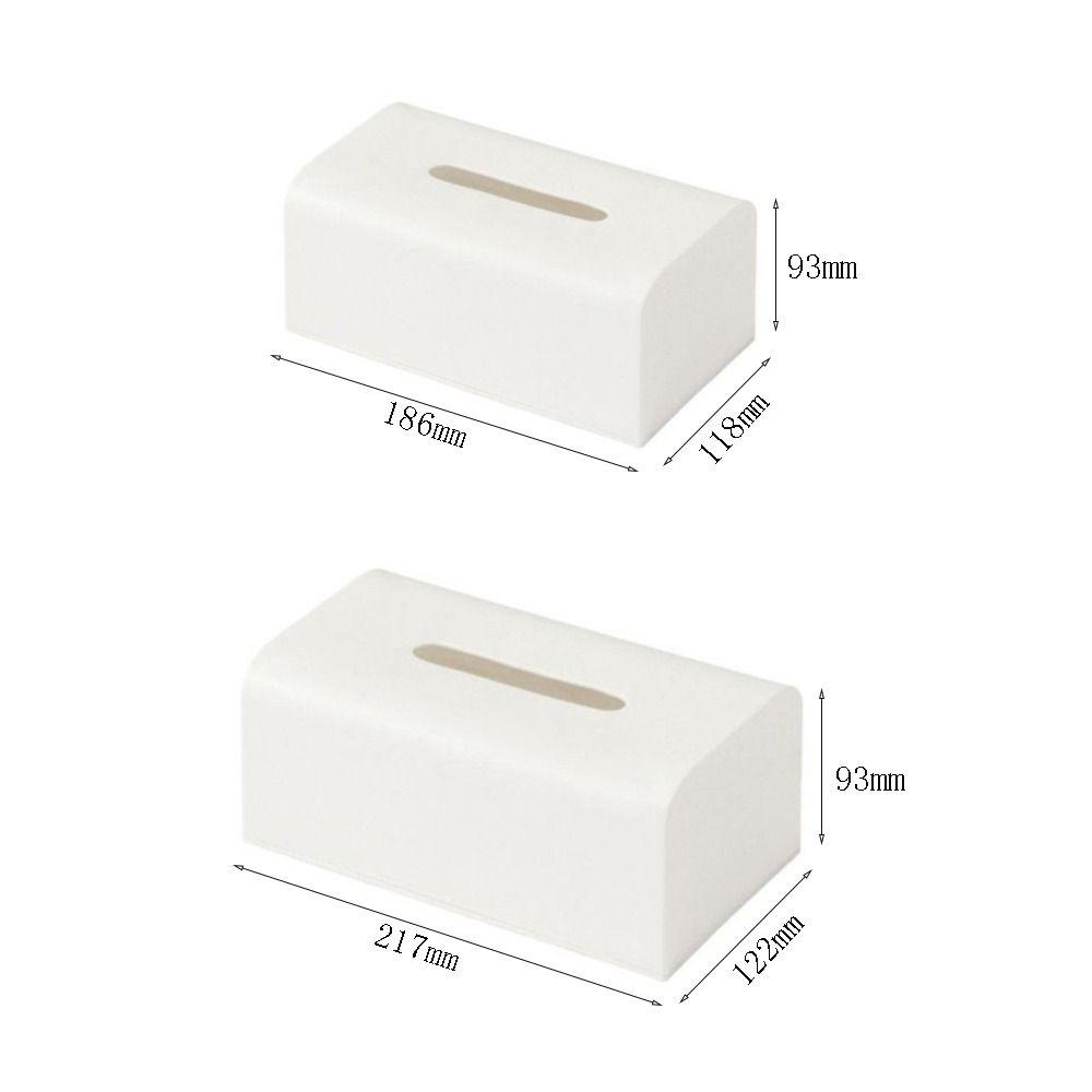 Luxury Napkin Box 2 Size Tissue Dispenser Multi-Function Tissue Holder  Tea Table