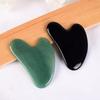 1Pc  Stone Gua Sha Massage Board For Face Rose Quartz Guasha Plate Jade Face Massager Scrapers Tools For Face Neck Back Body