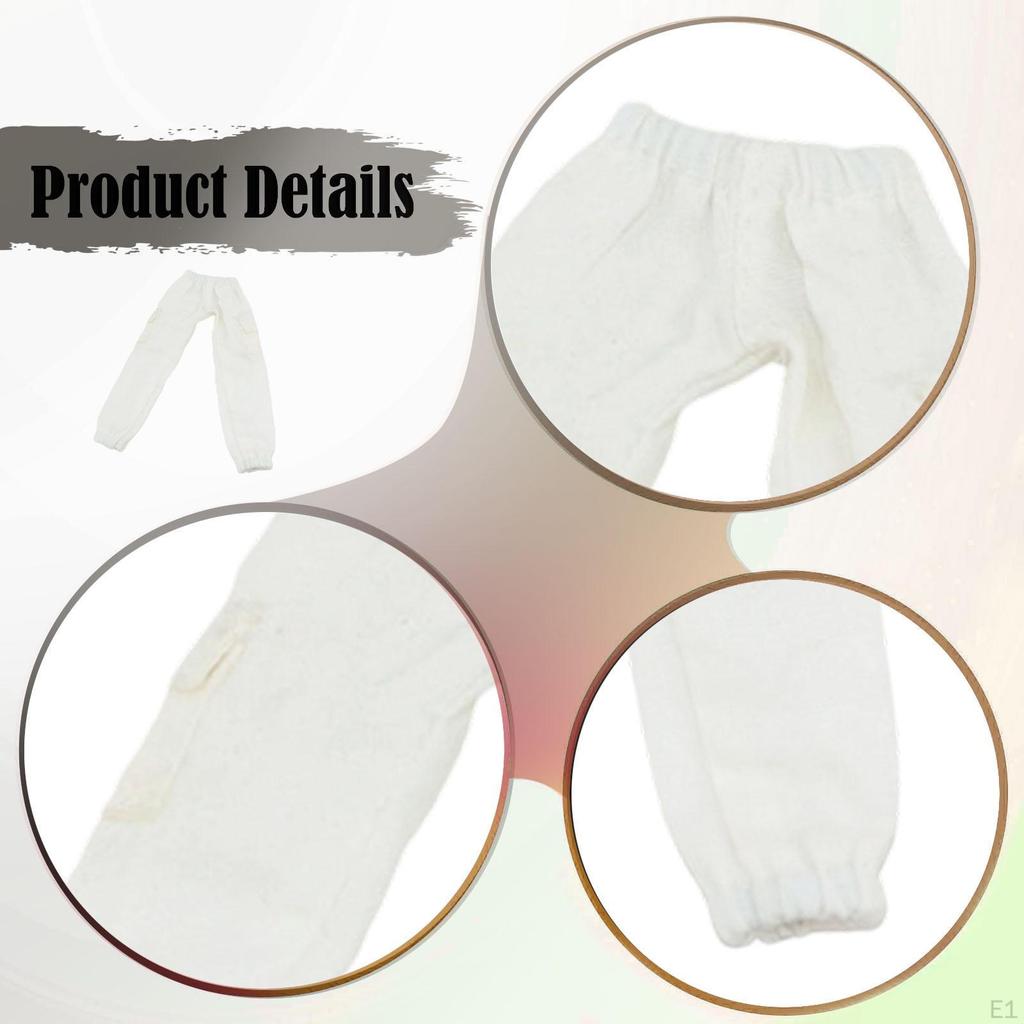 1/12 Action Figure Pants Doll Clothes Cargo Loose Fit Trendy Workwear for Collectible Model 6