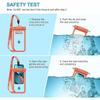 Waterproof Case - Samsung - Galaxy S25/S24/S23/S22/S21/S20/S10 - IPX8 Protection - Orange - Safe Lock